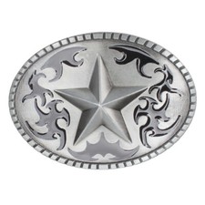 Five Stars Belt Buckle Western Cowboy Native American Motorcyclists FS-03 