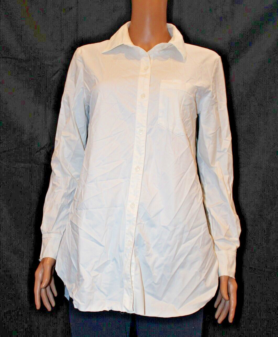 Lysse White Button Down Size S - image 1