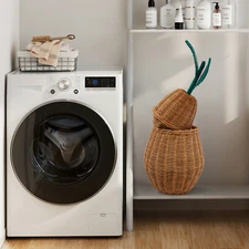 Storage Basket  Hand Woven Storage Basket Storage Basket for Bathroom Bedroom