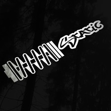 Static Coilovers Car Sticker Decals For Window Bumper, Lowrider, Stance, JDM