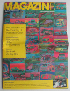 First Day Daimler Chrysler; Day One Magazine for Employees, 43 LARGE pages C63