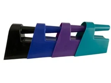 Durable lightweight 1 QUART FEED SCOOP Horse pet food Black Blue Purple Teal