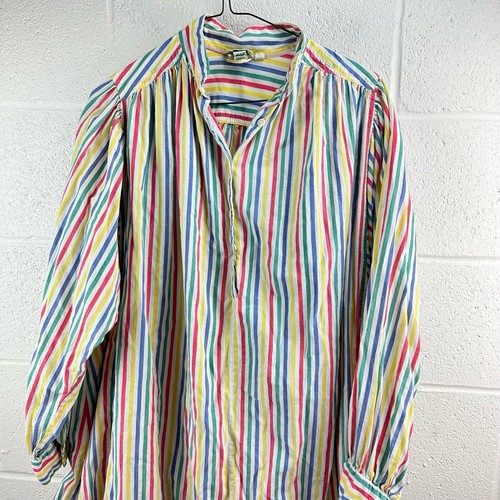Maglione caftano manica 3/4 a righe multicolore SULTANA BY ADINI taglia unica - Foto 3 di 16