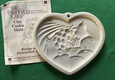 Vintage 1995 The Pampered Chef Heart of Plenty Cookie Mold Made in USA