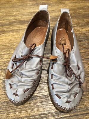 Spring Step Taupe Berna Leather Comfort Shoe, Women's Size 7-7.5 , 38 Fall Shoes