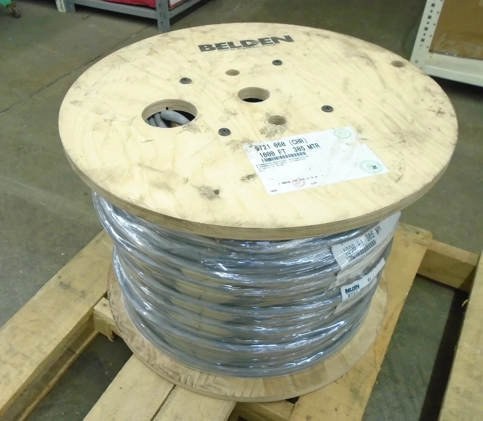 BELDEN - 9721 060 CHR - 8-C - WIRE - 16AWG 600V - Tinned Copper - 10ft 3M -NEW - Image 4 of 4