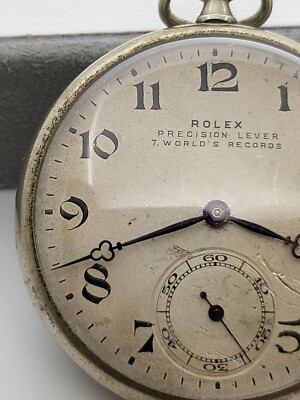 Rolex Pocketwatch, Precision Lever 7 World's Records,Model 2149