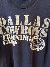 Vintage Dallas Cowboys Training Camp Tshirt XL Extra Large