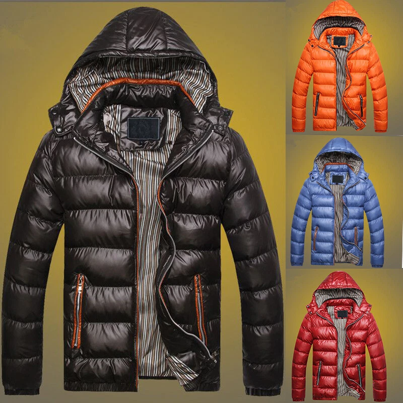 Mens Jacket Winter Warmer Quilted Padded Waterproof Windproof Coat Puffer Hoody
Opens in a new windo