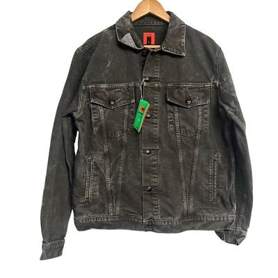Veste En Jean Homme NotSoNormal Classic - Coupe Vintage, Couleur Olive - Taille L, Neuve Avec étiquettes