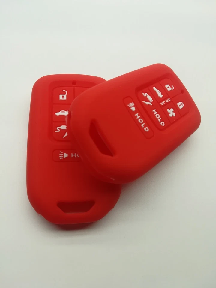 2*Silicone Fob Remote key cover For 2017 2018 2019 2020 2021 2022 Honda Clarity - Image 4 of 4