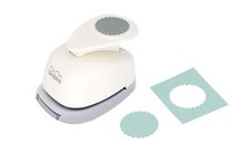 Bira Craft 1 inch Scalloped Circle Lever Action Craft Punch for Paper Craftin...