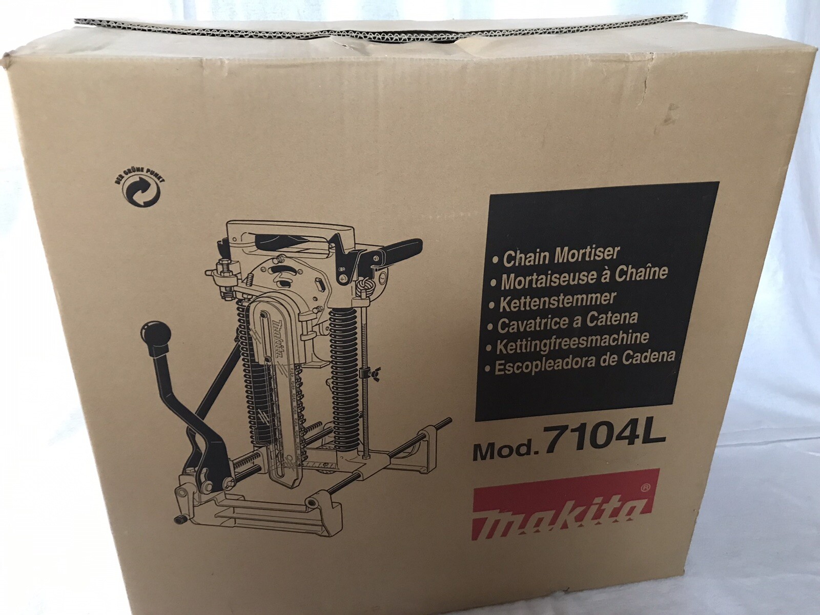 Makita Kettenstemmer 7104L kaum gebraucht TOPZustand und OVP