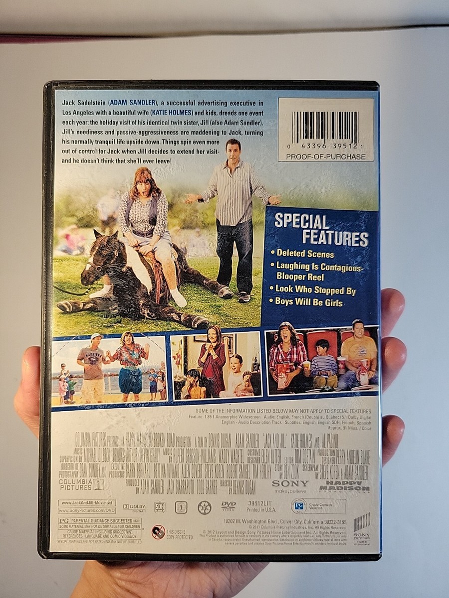 Jack and Jill (DVD, 2011) 43396395121| eBay