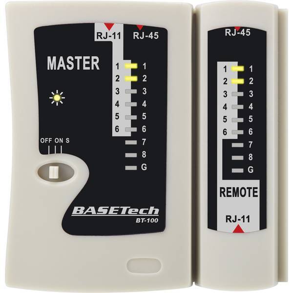 Tester cavi basetech bt 100 adatto per rj 45 11