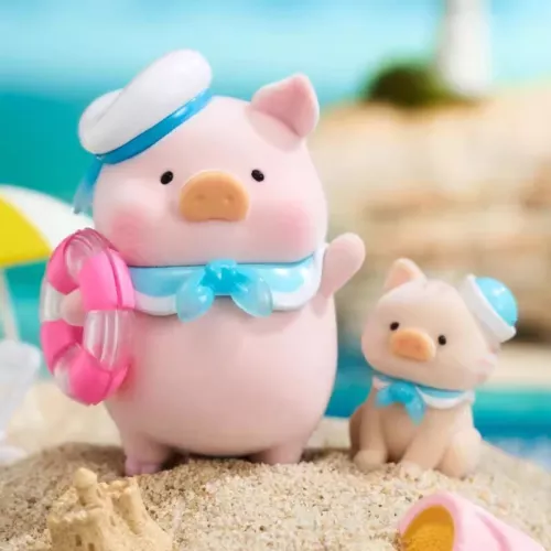 Original Lulu The Piggy Dreamy Blue Ocean Series Action Figure Blind Box Toys - Picture 18 of 32