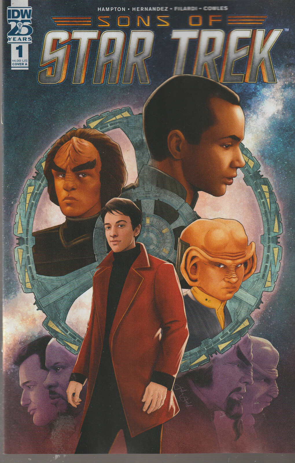 IDW COMICS SONS OF STAR TREK #1 MARCH 2024 1ST PRINT NM