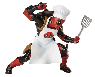 Marvel Now ArtFX+ Deadpool (Cook) Statue Kotobukiya | eBay