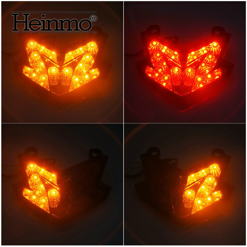 For Z125 Pro BR 2017-2024 2025 LED Tail Brake Light Turn Signal