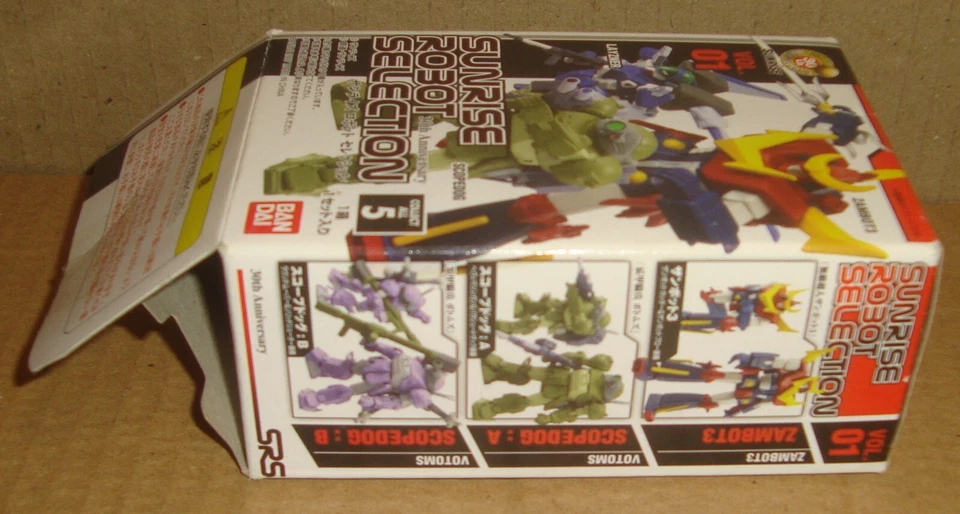 SUNRISE ROBOT SELECTION 30th ANNIVERSARY VOL.1 ZAMBOT 3 BANDAI 2007 - Immagine 3 di 4