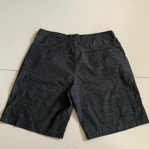 Hurley H2O Dry Stretch Cotton Chino Shorts Men’s 36 Gray Casual Walking Pockets - Picture 3 of 8