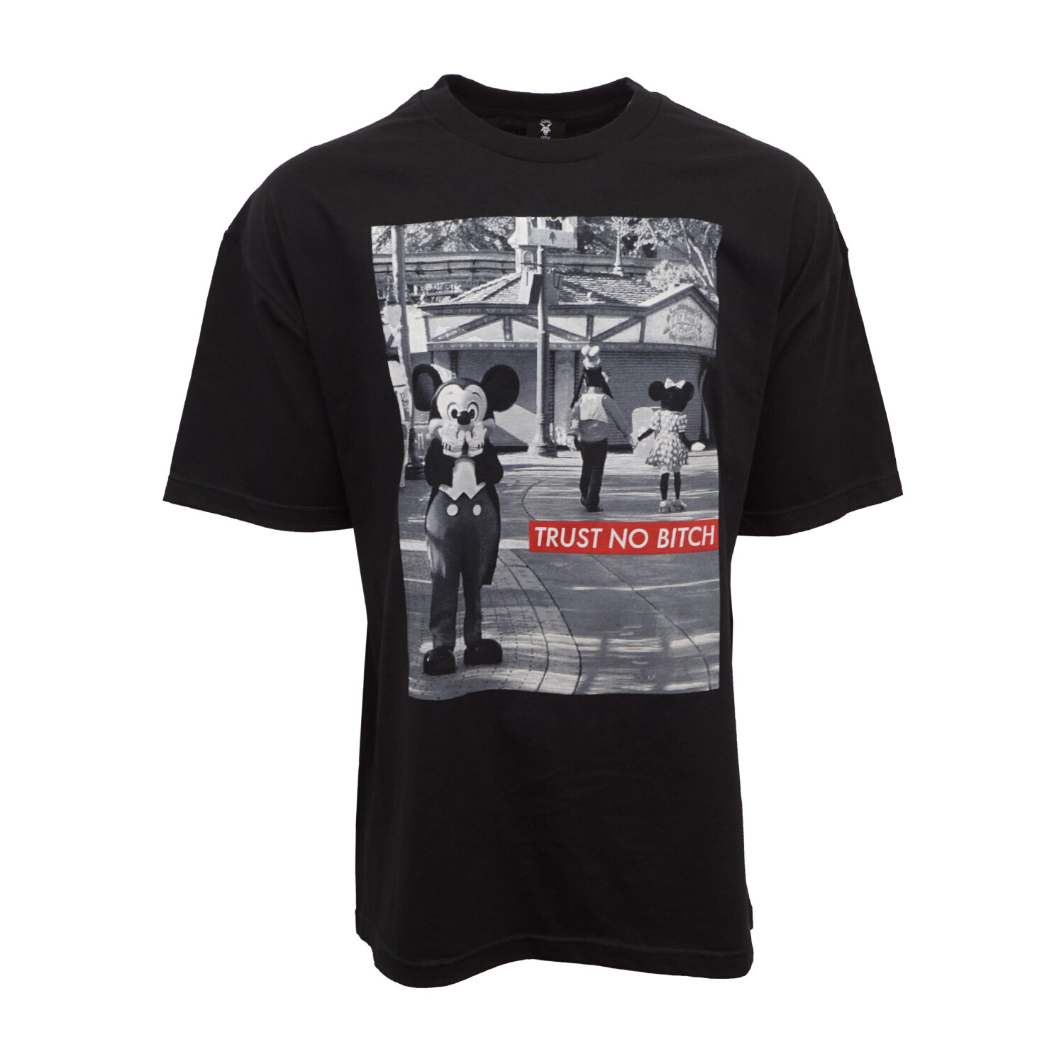 ОДЕЖДА GOAT CREW, ФУТБОЛКА С МИККИ МАУСОМ НЕ ДОВЕРЯЙ НИКОМУ