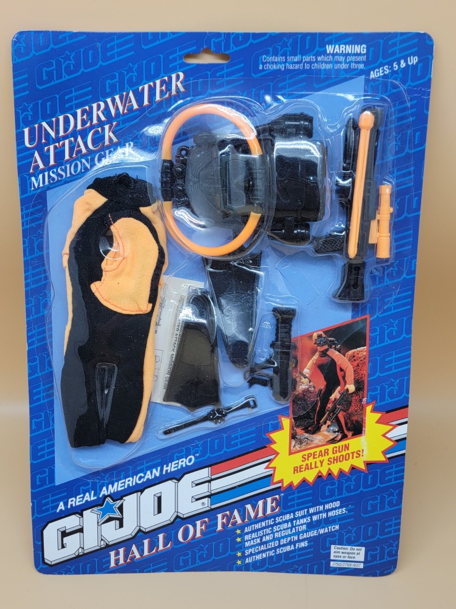 Hasbro 1992 GI Joe Hall Of Fame Underwater Attack Mission