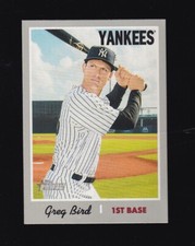 2019 Topps Heritage Greg Bird #297 New York Yankees