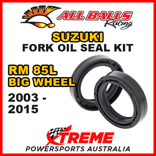 All Balls 55-111 For Suzuki RM85L Big Wheel 2003-2015 Fork Oil Seal Kit ...
