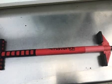 Pogo Stick Maverick by Flybar, Red Foam Covered Metal, for 40 - 80 pounds person