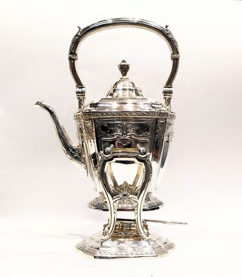 REED & BARTON ティーポット Antique Reed & Barton Heritage Sterling Silver 6 Piece Tea Service