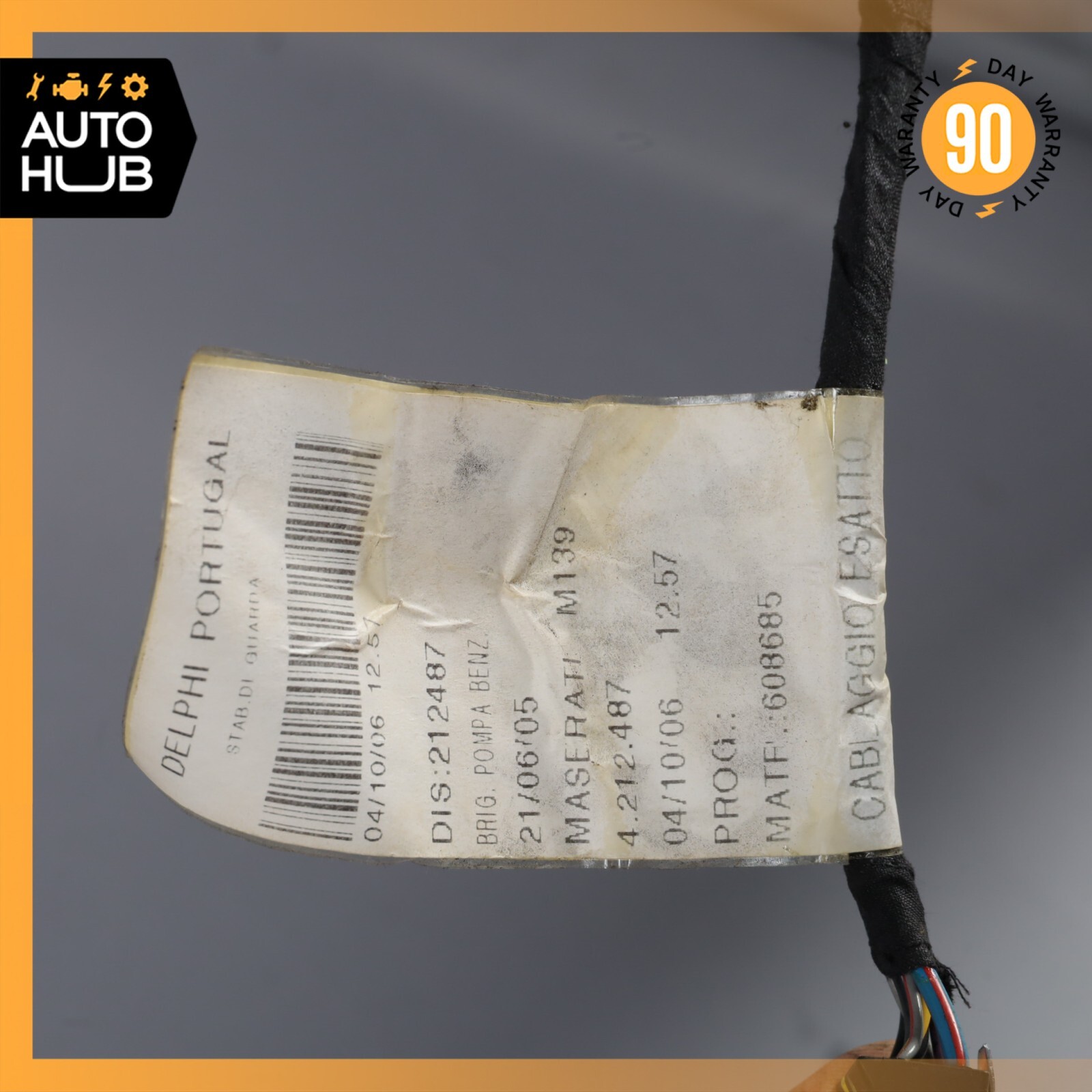 06-13 Maserati Quattroporte M139 S GT S Gas Fuel Tank Reservoir Assembly OEM