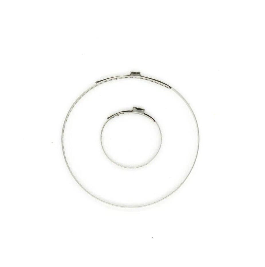 Kit de Abrazadera de Bota CV Acero Inoxidable Universal Eje Ajustable Bota Banda de Junta CV Foto 4 de 4