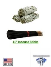 100 Incense Sticks 11" Bulk Pack Wholesale Hand Made Mix Match Variety Lot