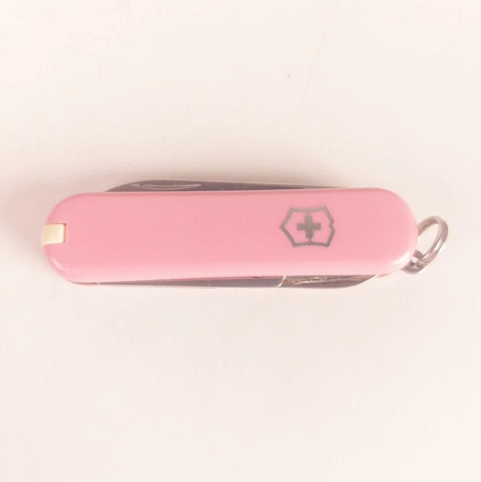 Navaja de Bolsillo SD Clásica Ejército Suizo Victorinox Rosa Flor de Cerezo Foto 4 de 4