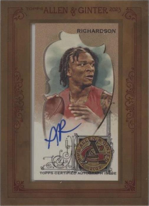 2023 Topps Allen & Ginter Anthony Richardson #MA-ARI - 1 of 2
