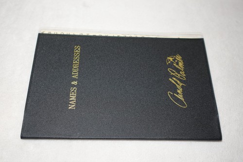 Arnold Palmer Umbrella Logo Unused Awesome Name Address Phone Number Book - Picture 11 of 12