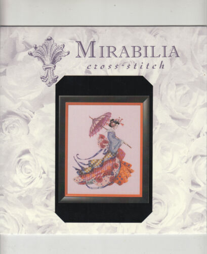 Cross Stitch Chart / Pattern ~ Mirabilia Miss Cherry Blossom #MD153 - Picture 3 of 4