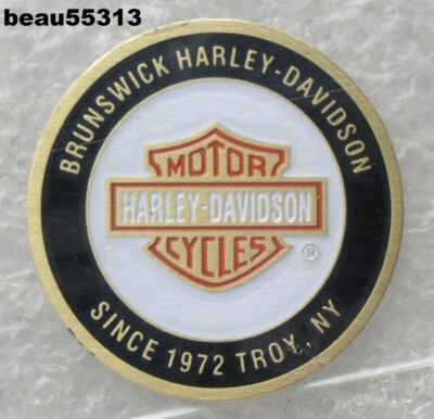  BRUNSWICK TROY NEW YORK HARLEY DAVIDSON DEALER OIL STICK DIP DOT 