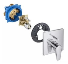 ROCA ESMAI BUILT-IN BATH-SHOWER MIXER (2 OUTLETS) A5A0B31C00 and Roca Box