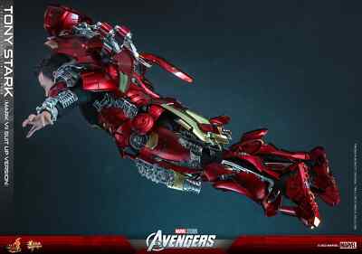 1/6 Marvel Tony Stark Mark VII Suit-Up Version Figure Hot