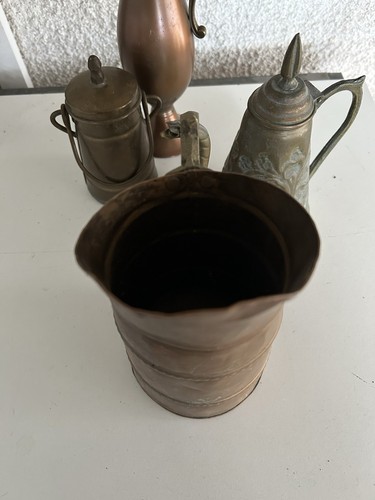 Lot Objets Cuivre Anciens - Foto 11 di 12