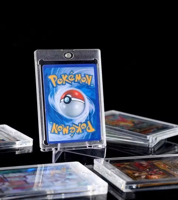 Kartenschutz Hartplastik Hülsen, Handelsvitrine für Pokemon,...