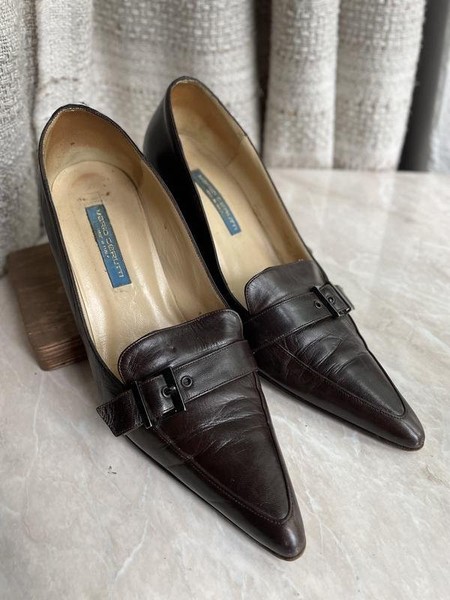 Women Cerutti Heels Brown Leather 39