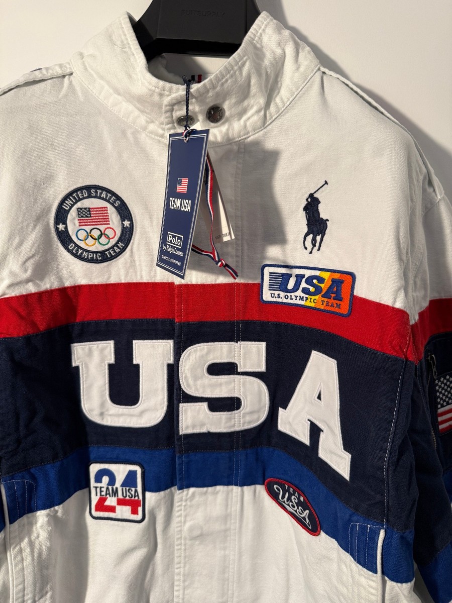 Ralph Lauren Polo Team USA 2024 Olympics Closing Ceremony Jacket