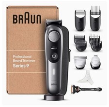 Braun Series 9 BT9440 Profi Barttrimmer kabellos wasserdicht 11-Tools Case & OVP