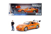 Fast & Furious Toyota Supra 1:24 Modellauto Jada Toys Brian Figur