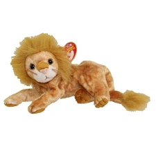 TY Beanie Baby - ORION the Lion (7.5 inch) - MWMTs Stuffed Animal Toy