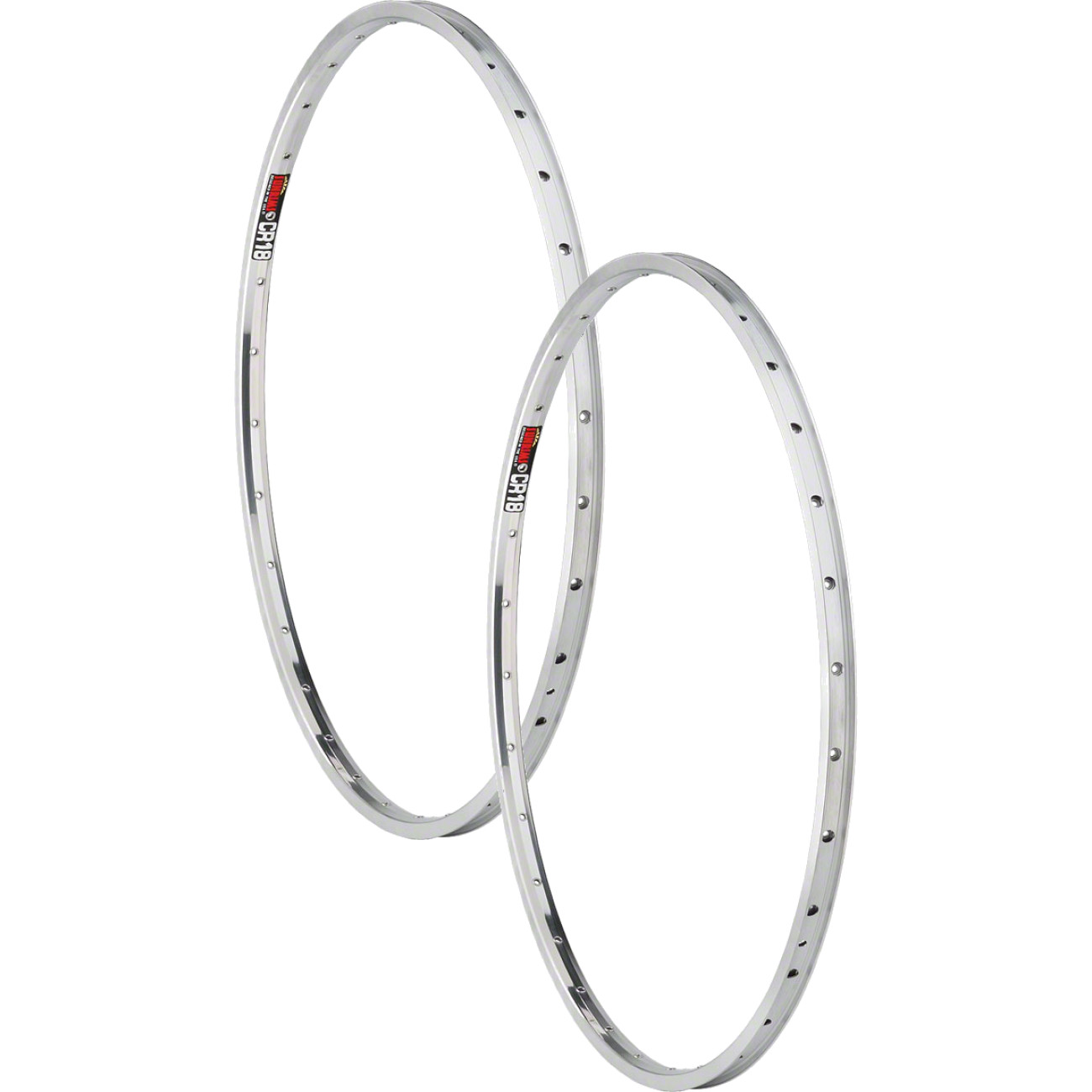 Pack of 2 Sun Ringle CR-18 Rim - 700, Polished, 32H, Clincher