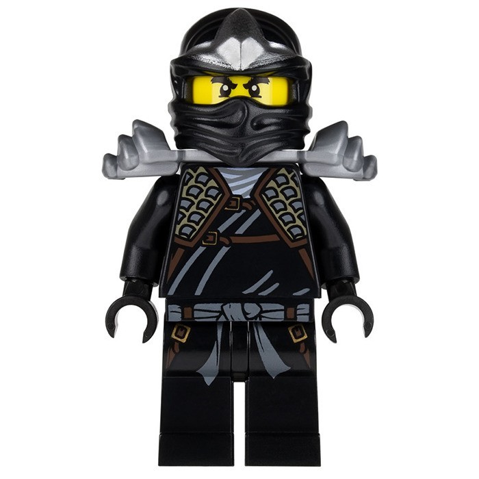 LEGO Ninjago Cole ZX Minifigure Shoulder Armor Black Ninja 9449